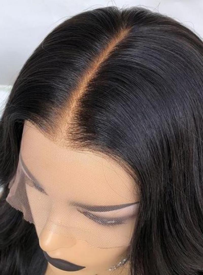 10 22 Inches Indian Virgin Human Hair Lace Front Wig Lf098 Home