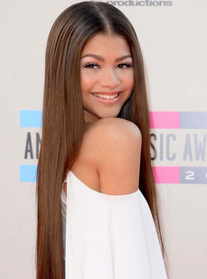 Custom Zendaya Inspired Straight Full Lace Human Hair Wig SST088