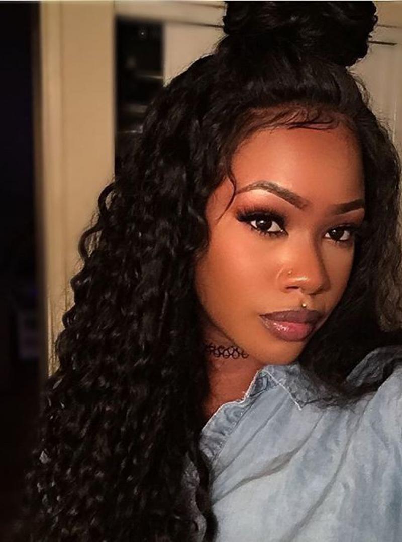 Jessica White Inspired Brazilian Virgin Human Hair Curly Full Lace