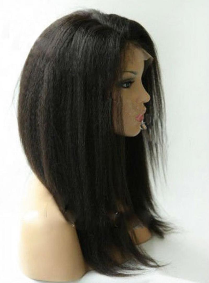 Stock Italian Yaki Human Hair Lace Wig Sst025 Shop By Hairstyle