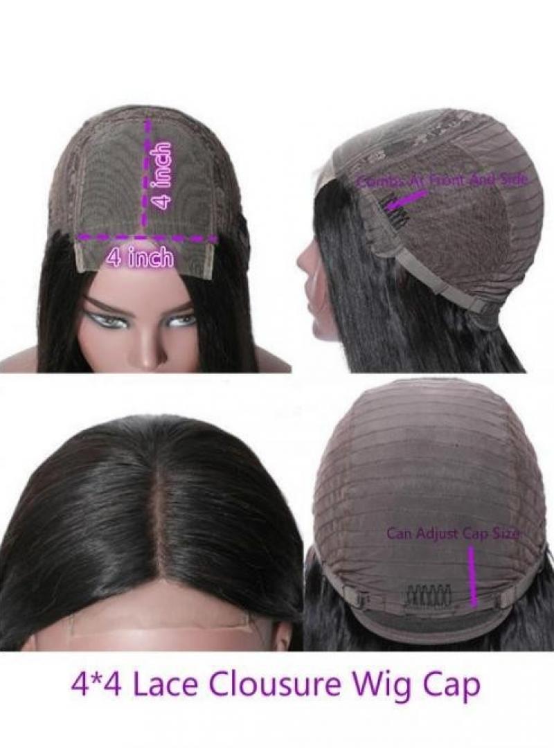 Lace closure wig cap clearance