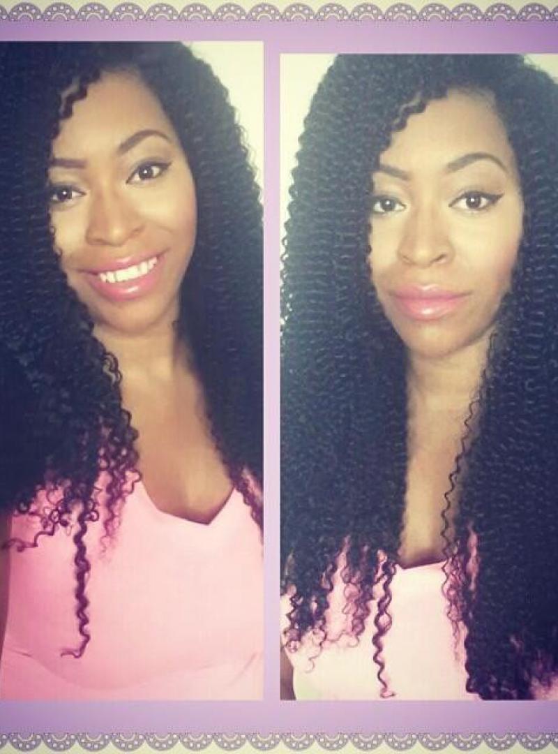 Stock Teyana Taylor Curly Human Hair Full Lace Wig Curly Cc008