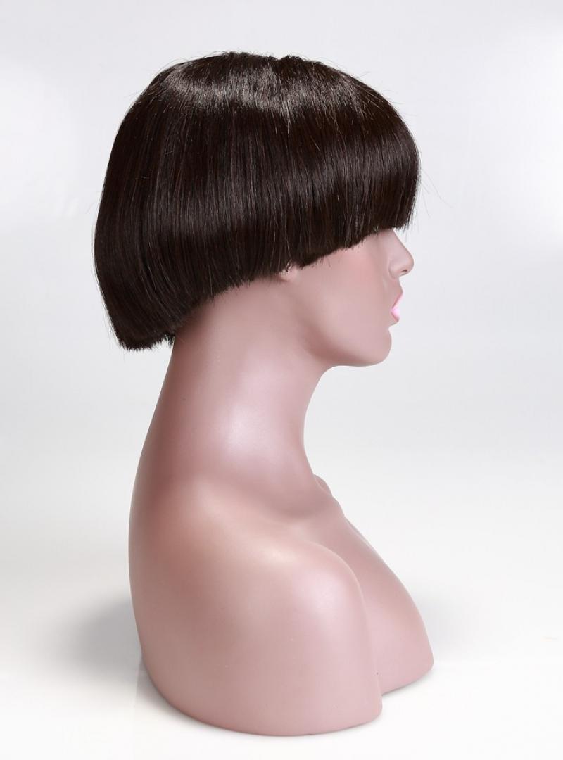 Stock Asymmetric Bob Haircut Full Lace Wig Hh006 Lace Wigs