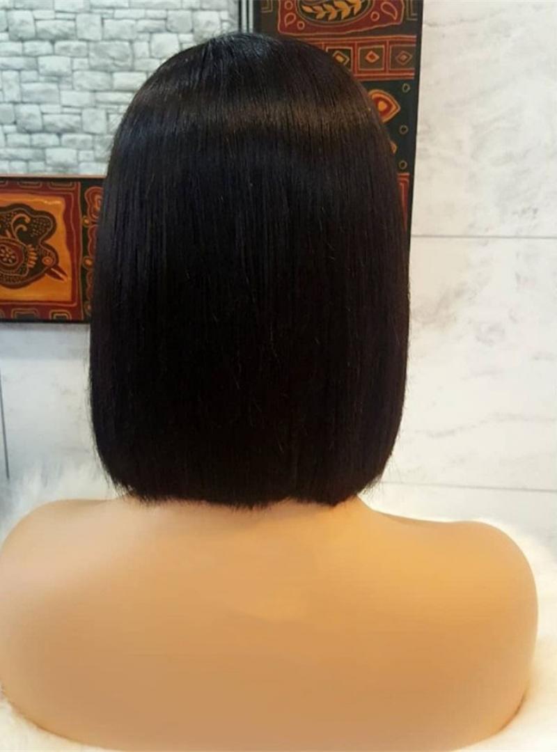 chinese bang wig human hair